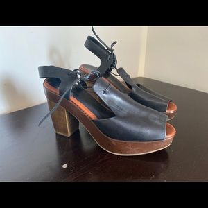 Rachel Comey open toed sling back heels